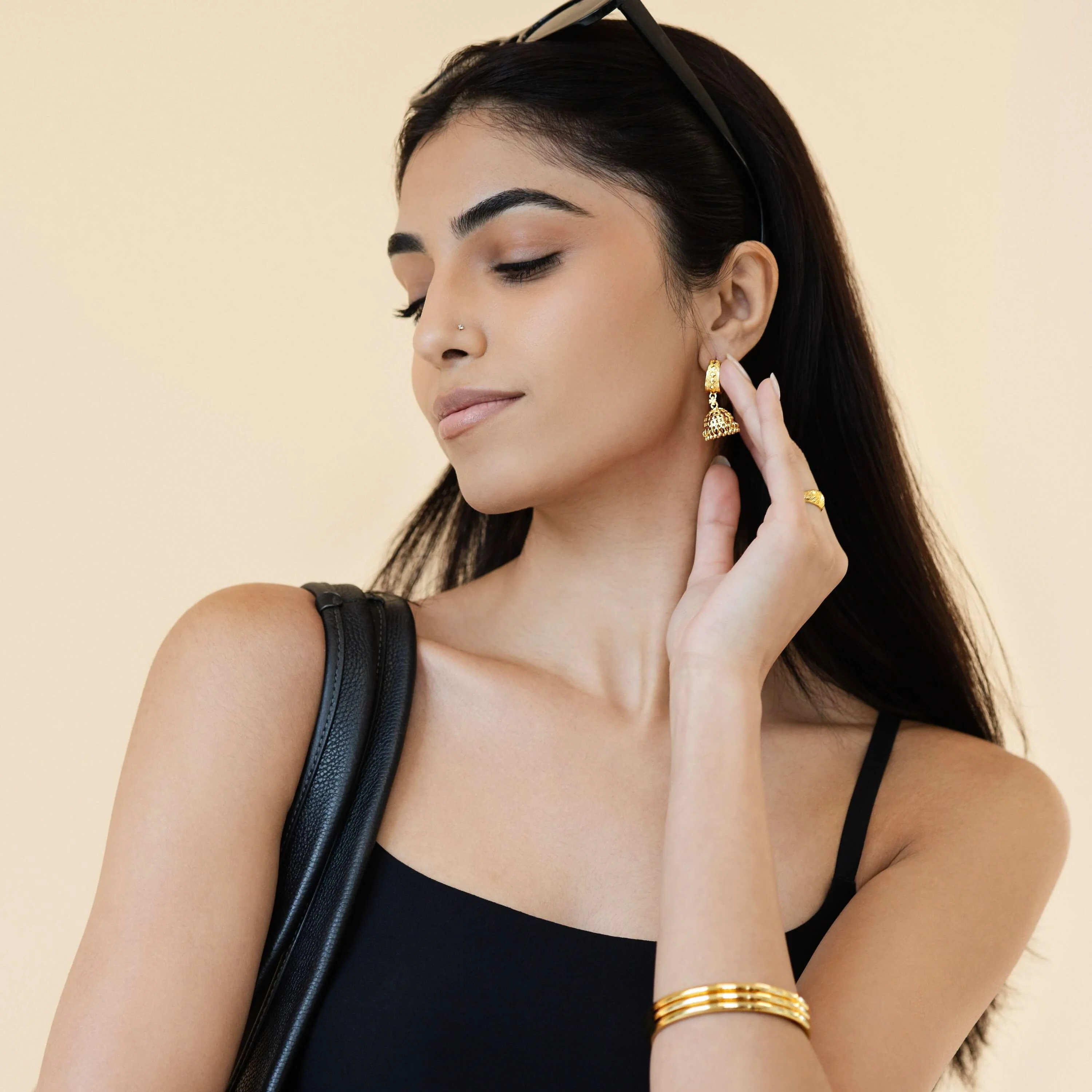 Baby Jhumka Earrings - Image 4