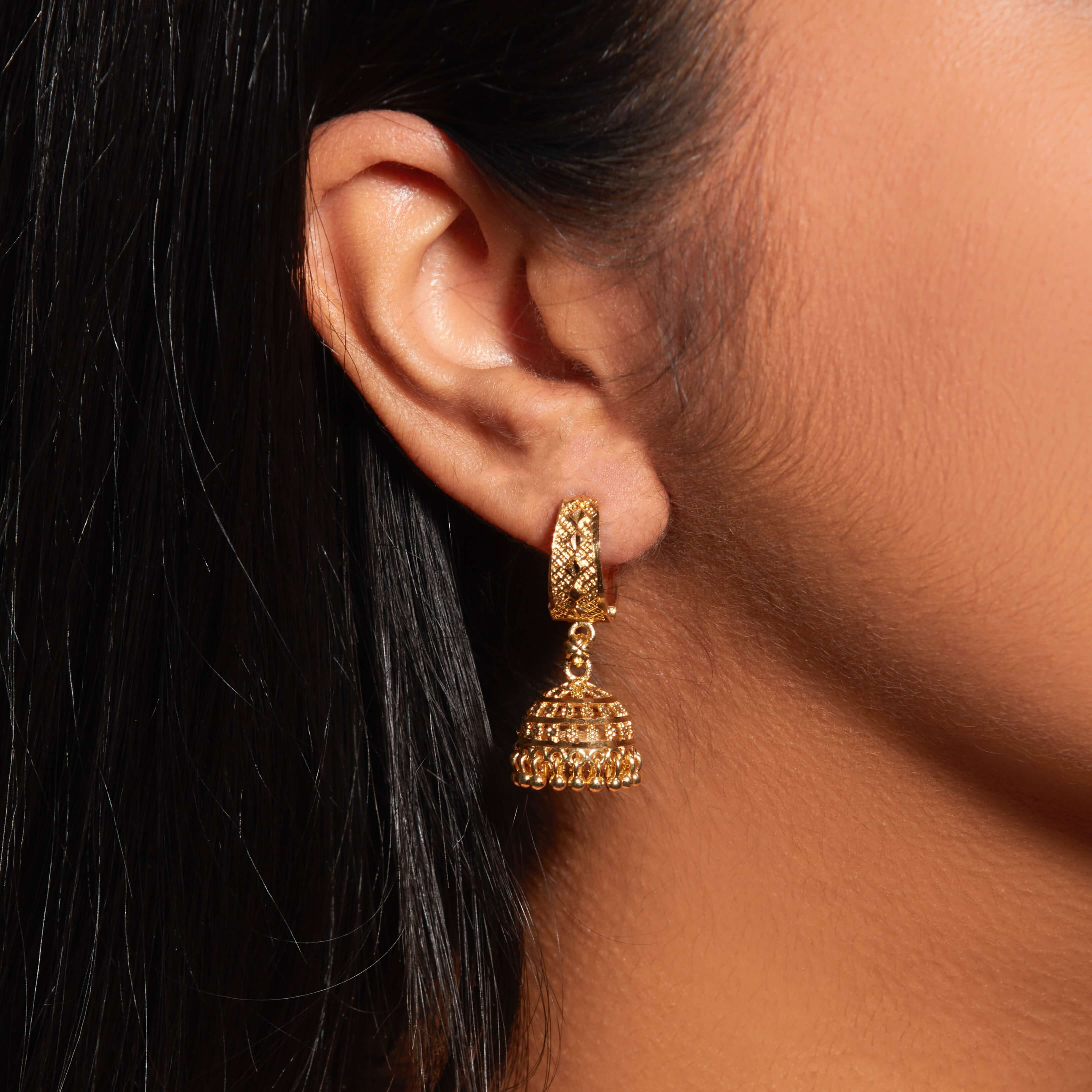 Baby Jhumka Earrings - Image 9