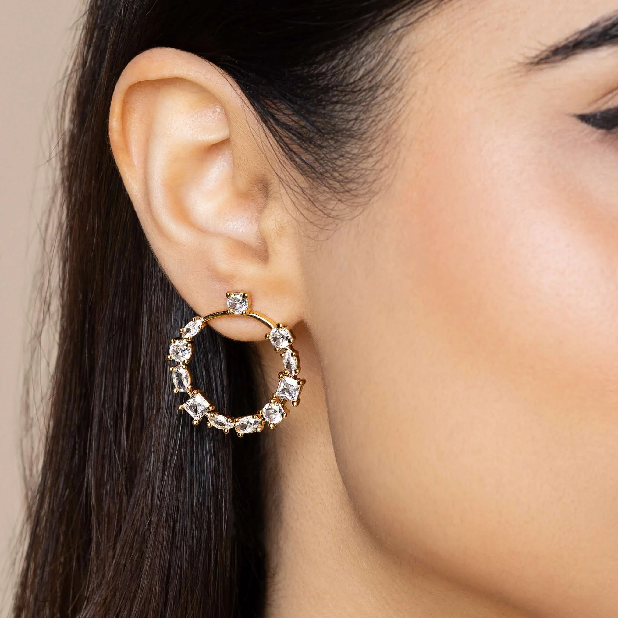 Celeste Stone Earrings - Image 4