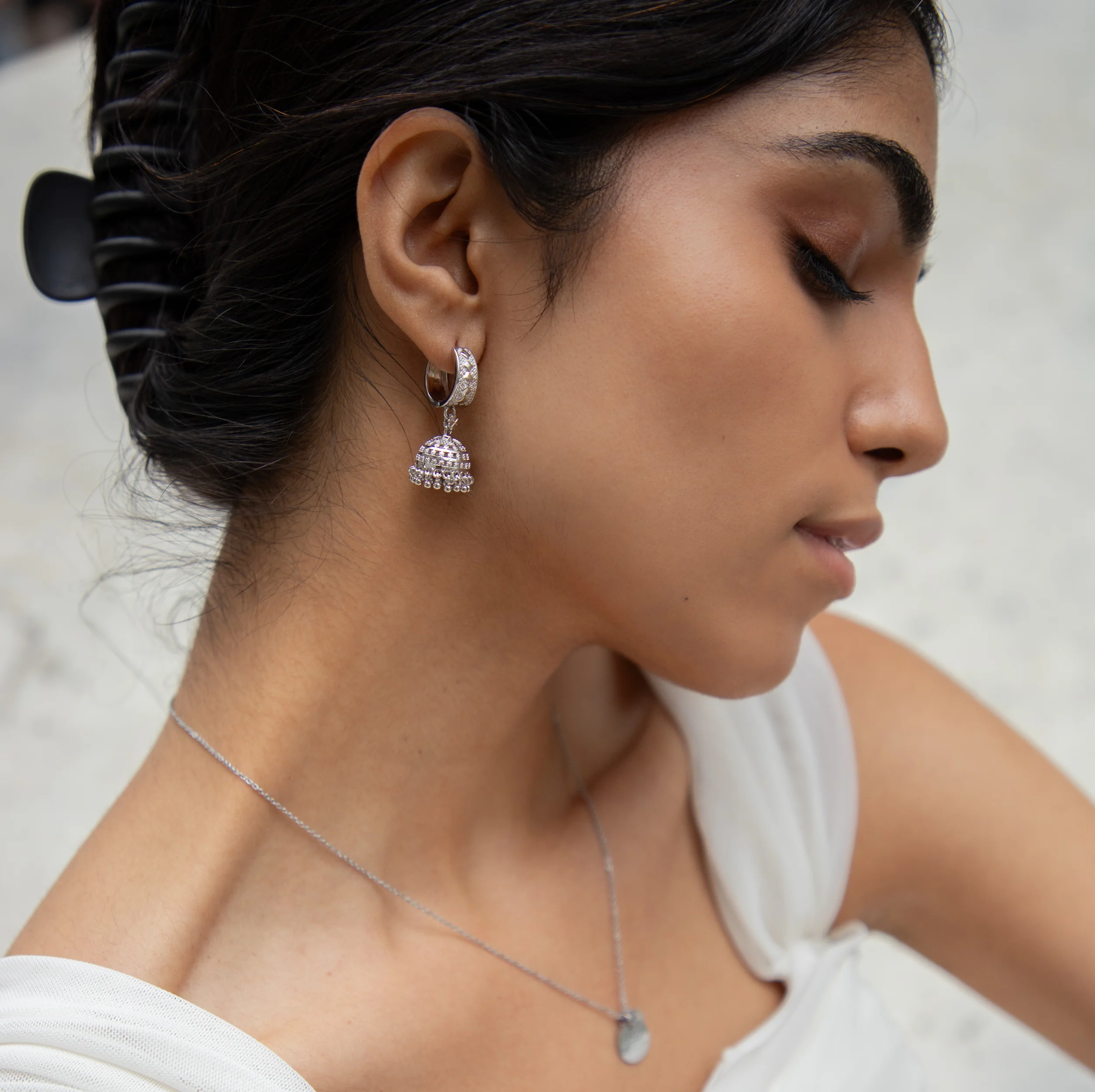 Just Pretty. Set (Jhumka Baby & Necklace) - Image 4