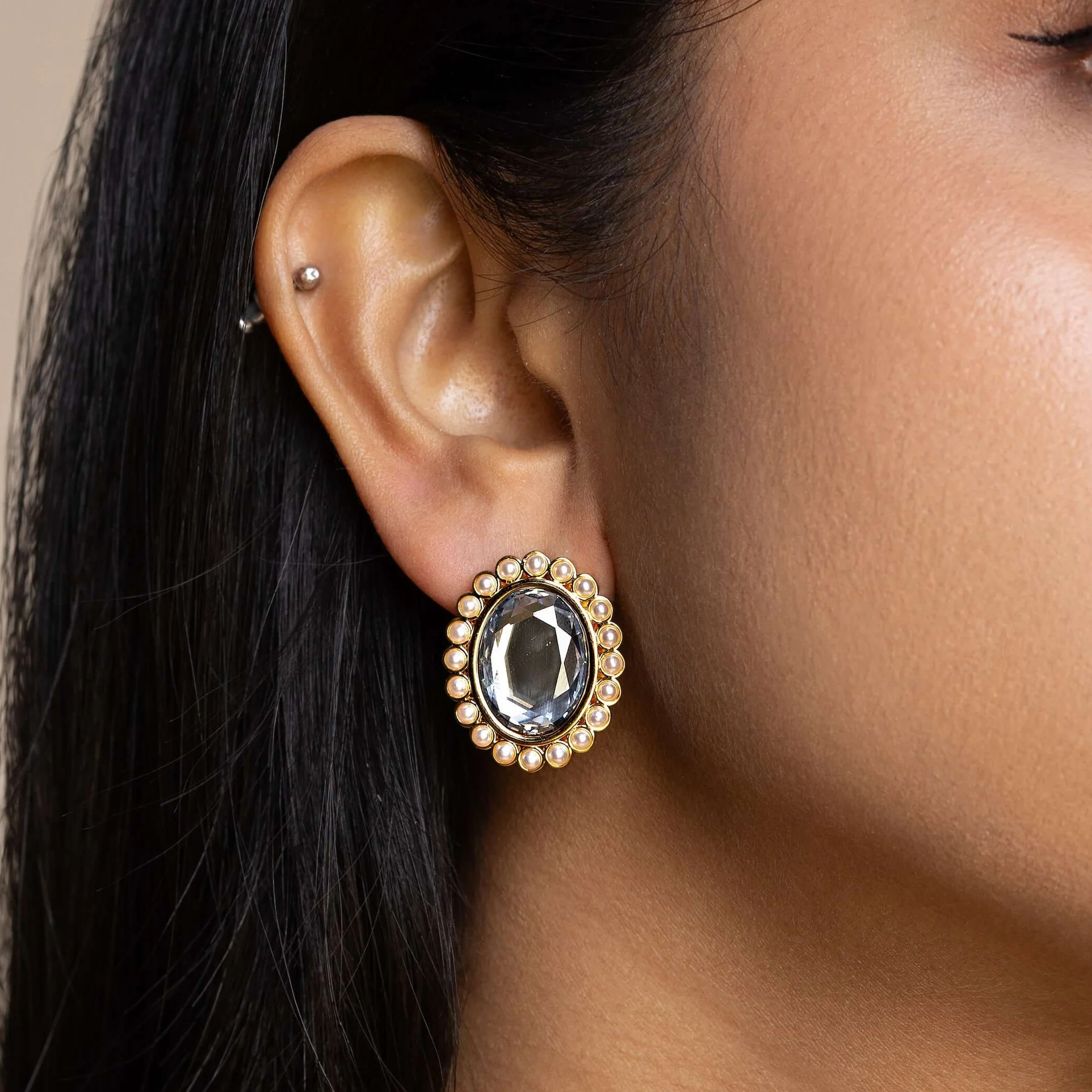 Maya Stone Earrings - Image 4