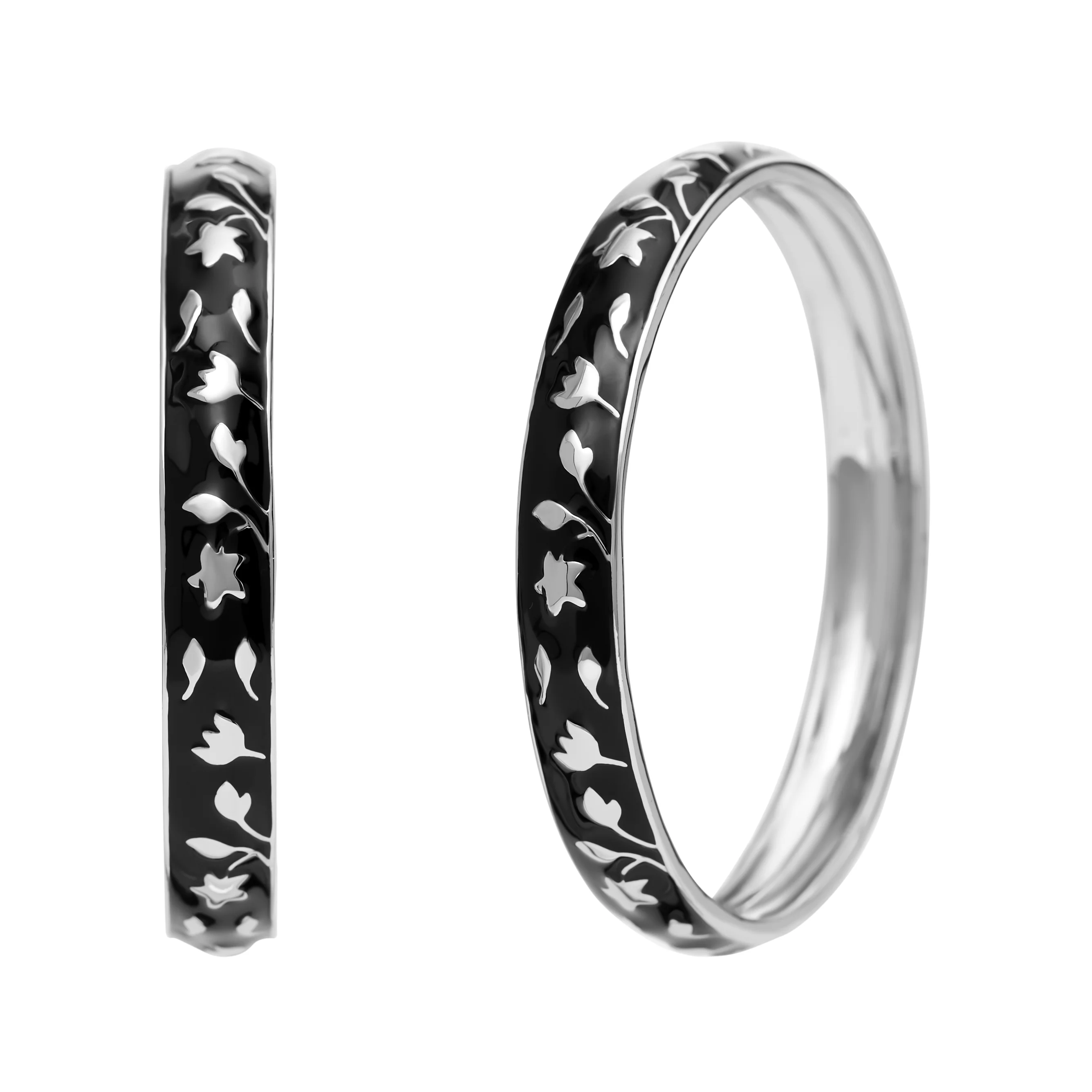 Meena Bangles (2 Pack) - Noir - Image 3