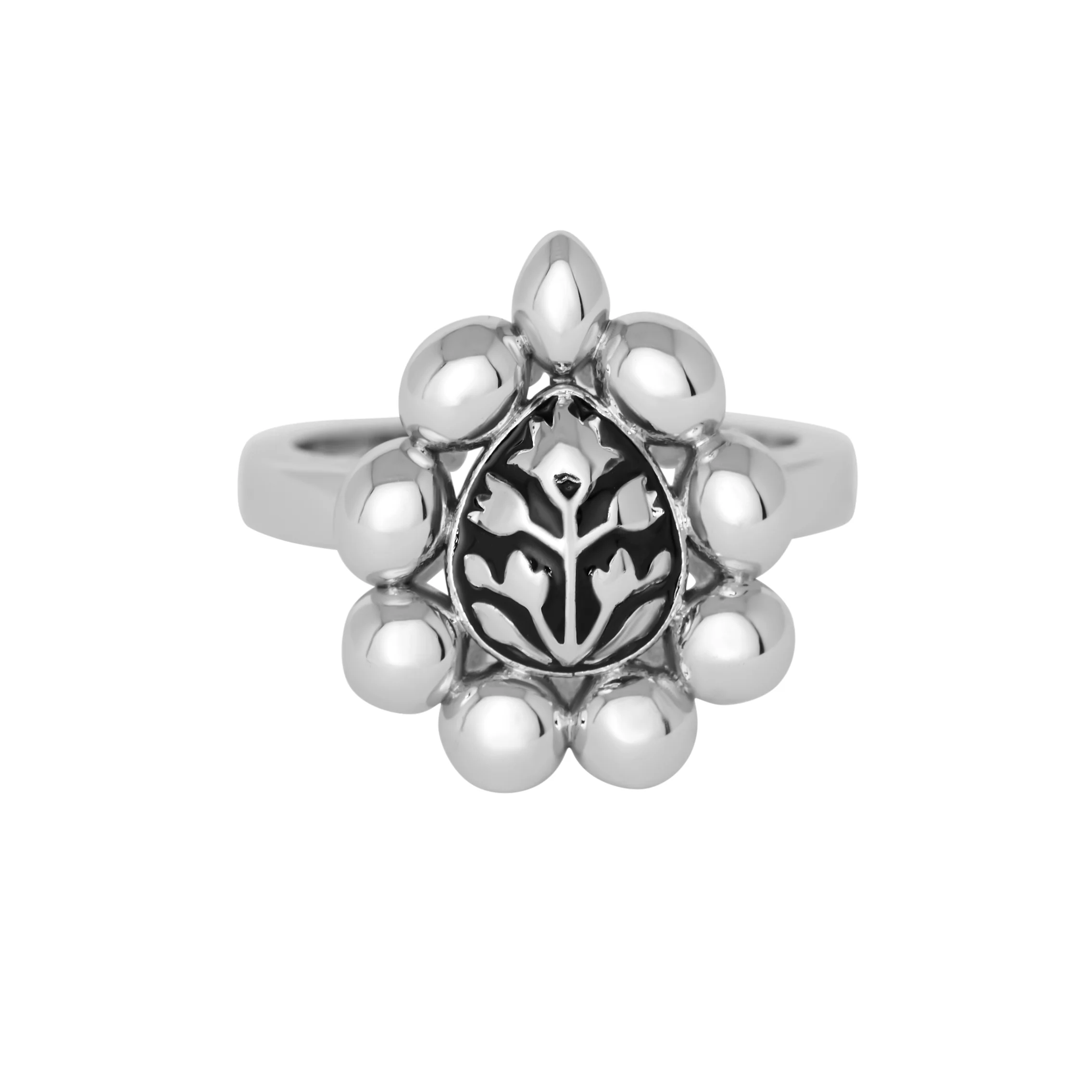 Meena Bloom Ring - Noir - Image 3