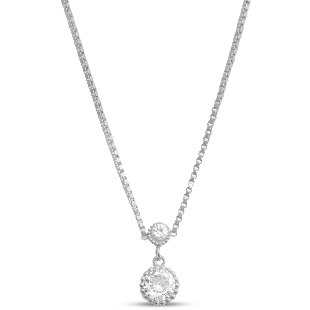Rekha Round Pendant Necklace - Image 10