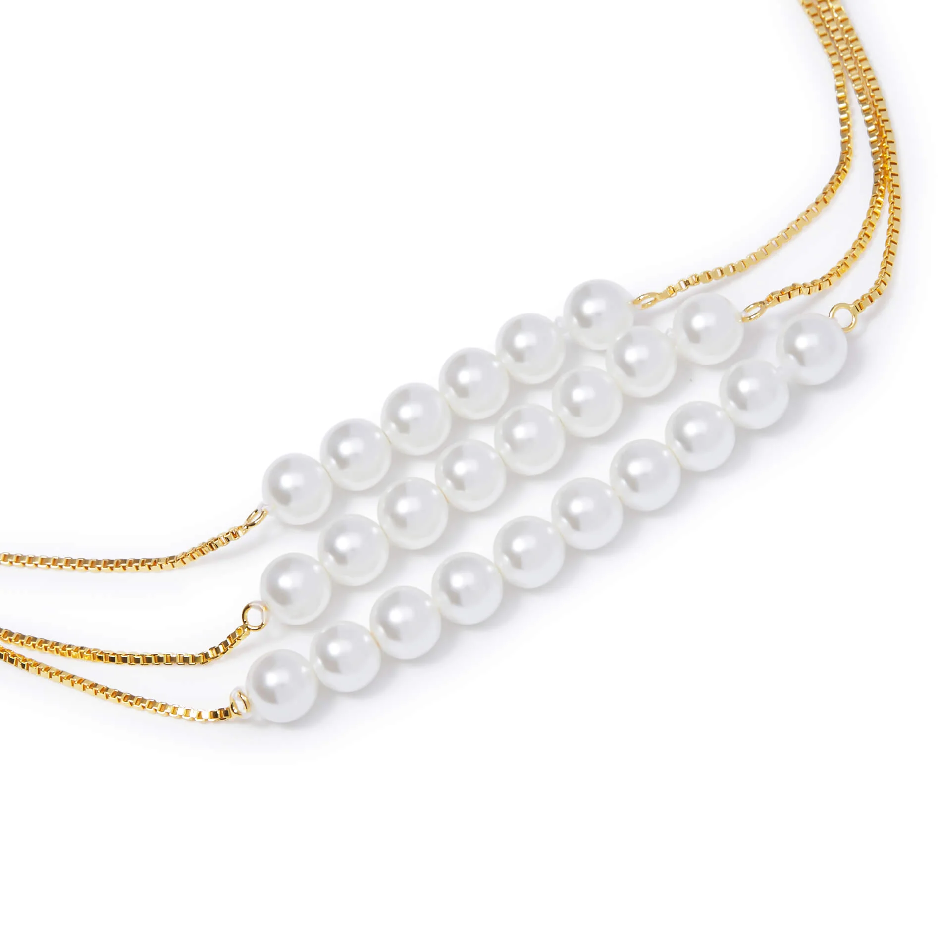 Riya Pearl Choker Necklace - Image 5