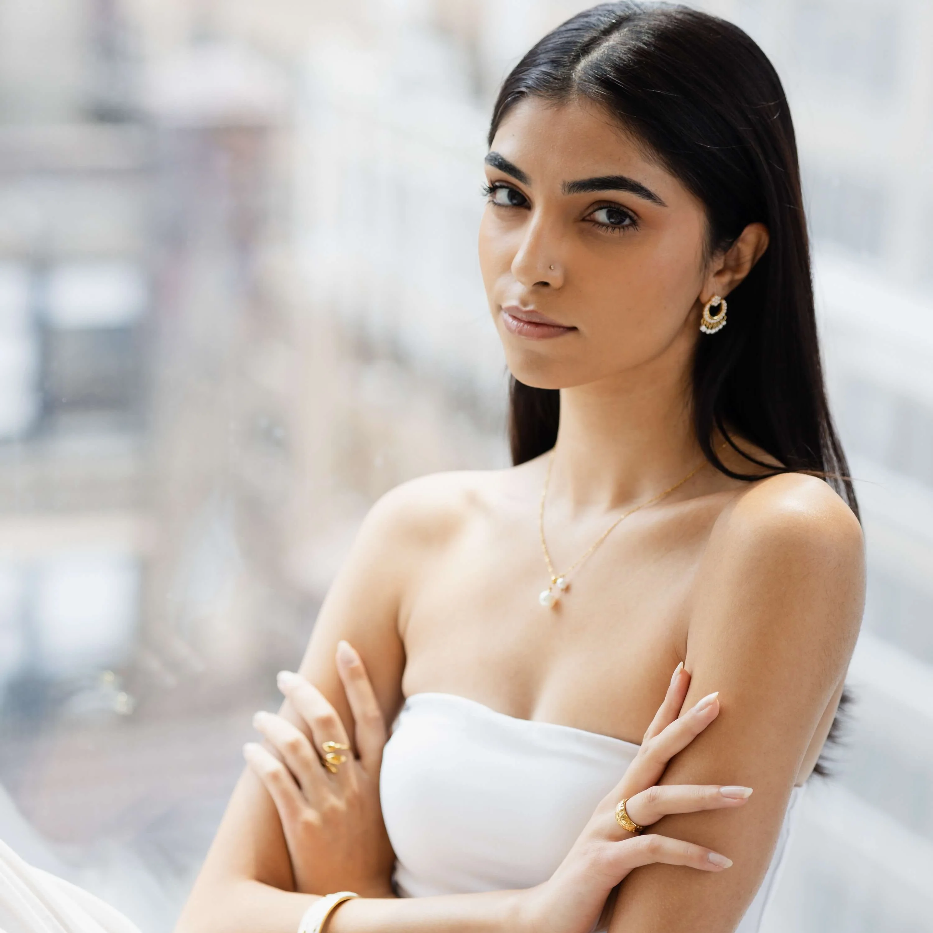 Twin Pearl Necklace - Image 4